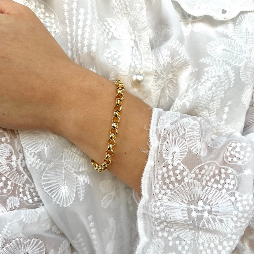 Gold Rolo Bracelet