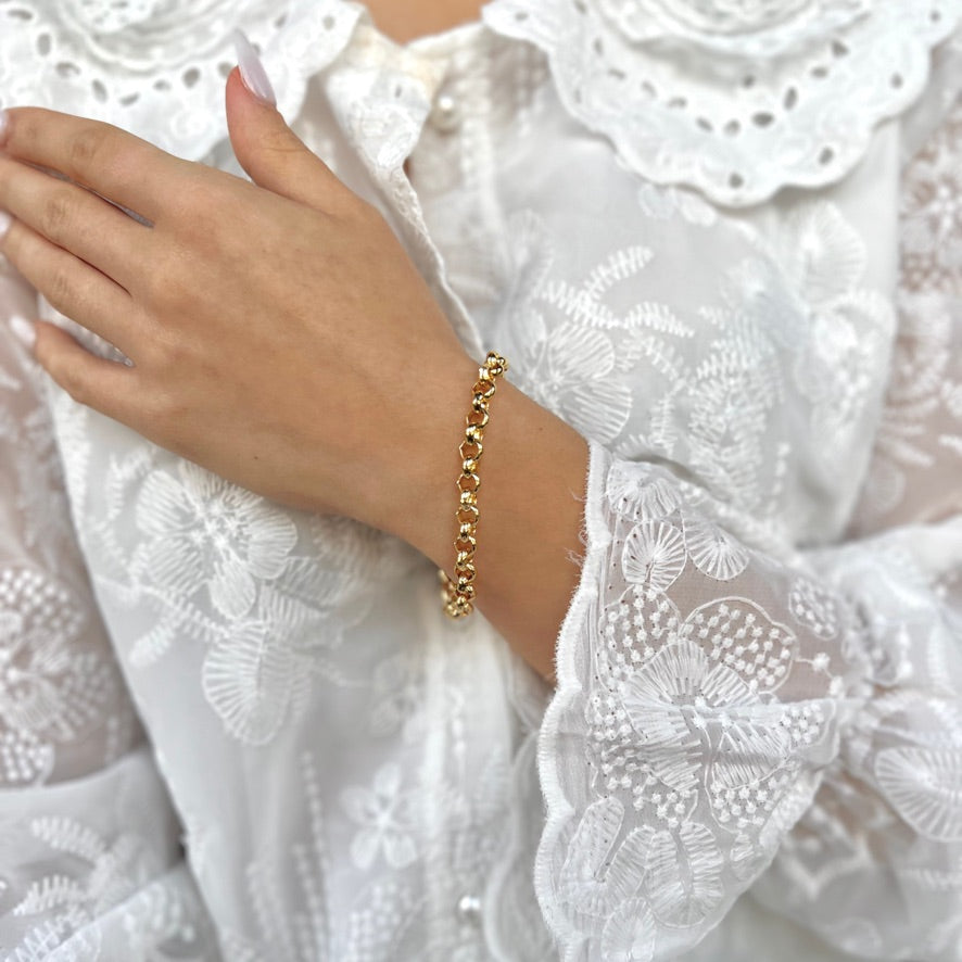 Gold Rolo Bracelet