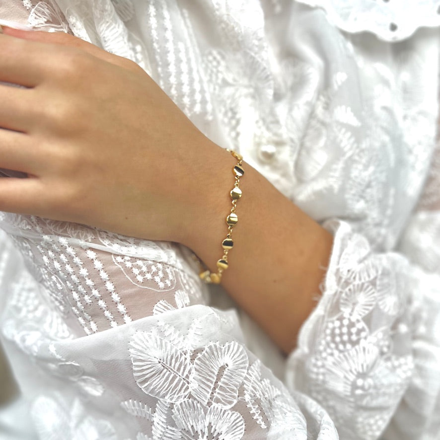 Gold Charm Bracelet