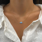Blue Opal Cloud Necklace