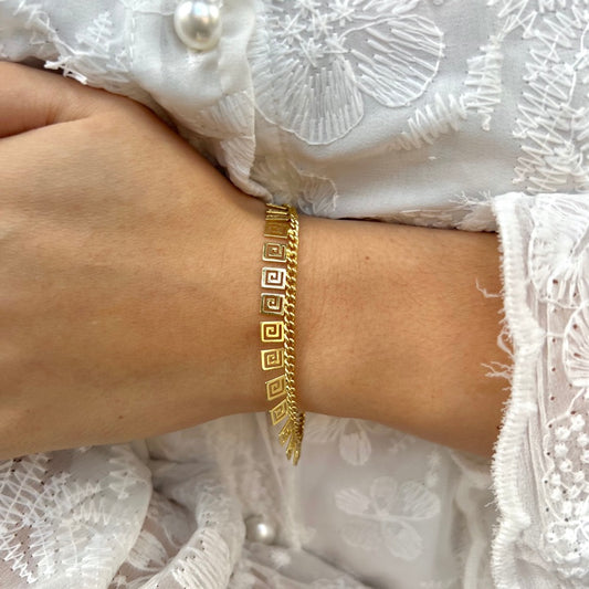 Gold Charm Bracelet