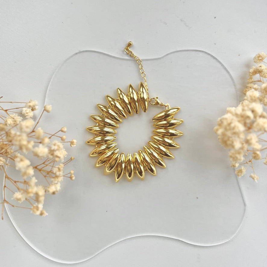 Gold Chunky Bracelet