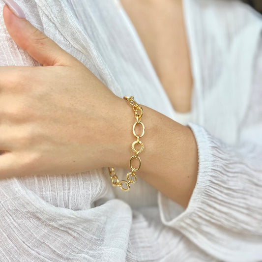 Gold Chain Bracelet