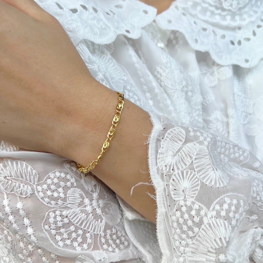 Gold Chain Bracelet