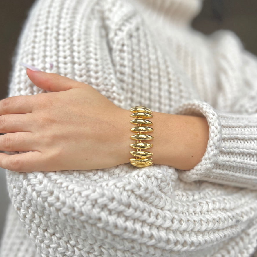 Gold Chunky Bracelet