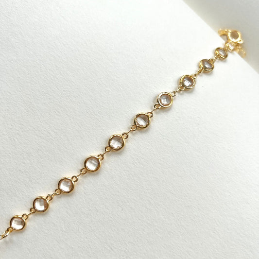 Gold Crystal Bracelet