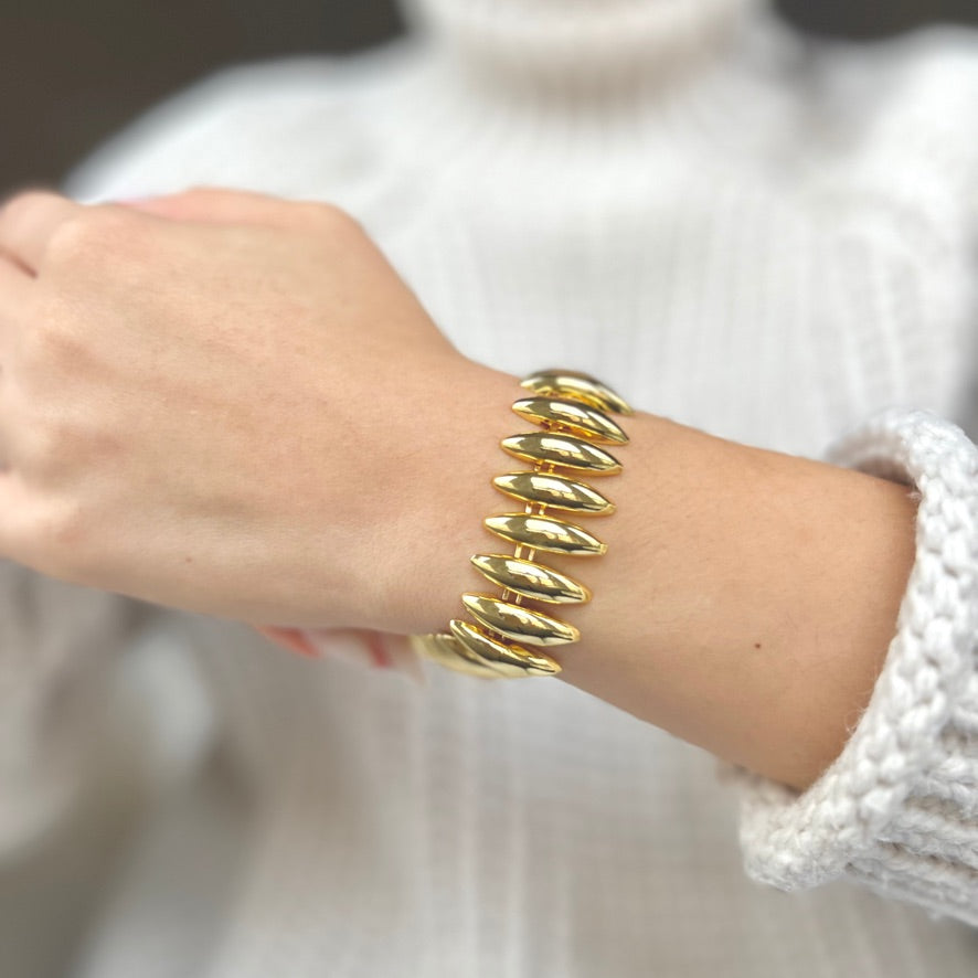 Gold Chunky Bracelet