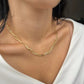 Gold Paperclip Chain