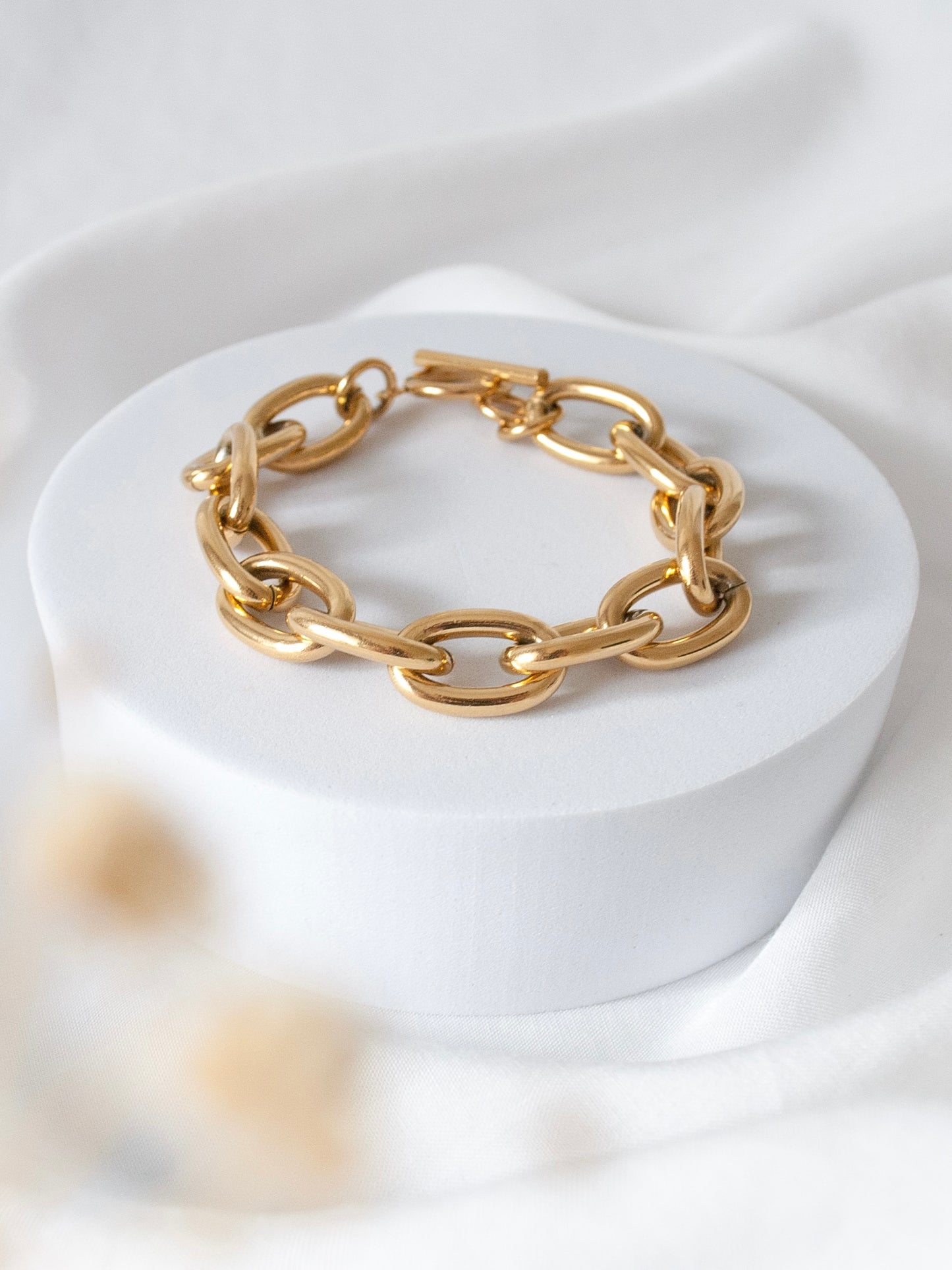 Gold Chunky Bracelet