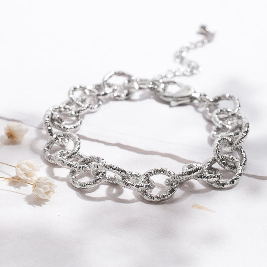 Silver Rolo Bracelet