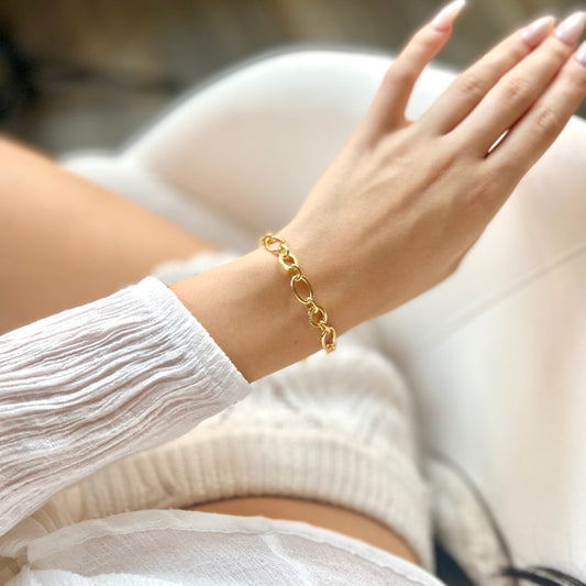 Gold Chain Bracelet