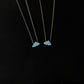 Blue Opal Cloud Necklace