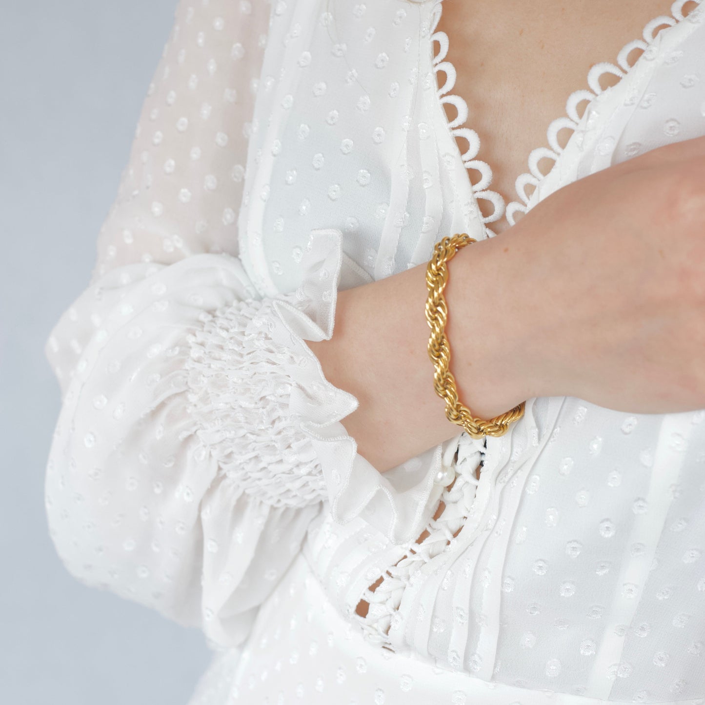 Gold Chunky Bracelet