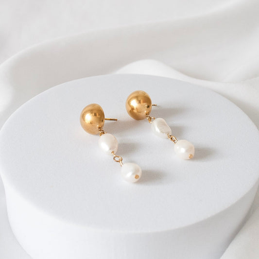 Pearl Drop Earrings