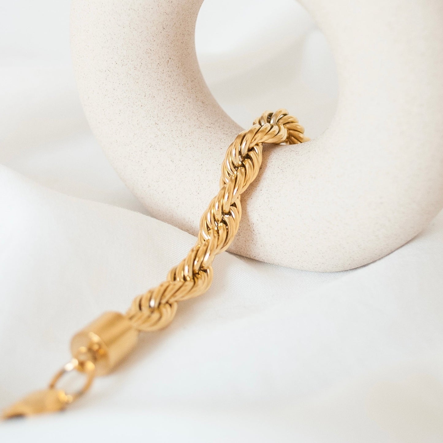 Gold Chunky Bracelet